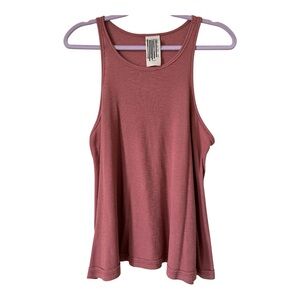 Free People Ribbed Swing Tank – Size M